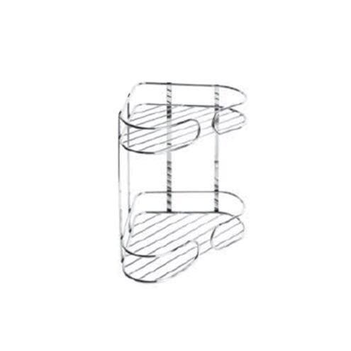 Tema Otel Serisi 20x20 cm İkili Paslanmaz Krom Köşe Tel Süngerlik