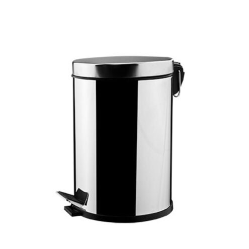 Tema 5 Litre 304 Kalite Krom Pedallı Çöp Kovası
