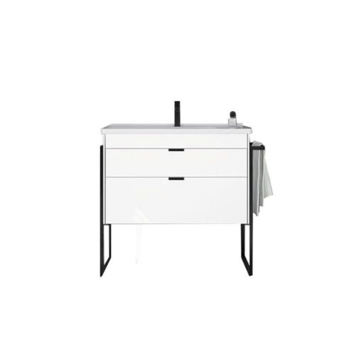 Orka Trio 65 cm Çekmeceli Ayaklı Lavabo Alt Dolabı