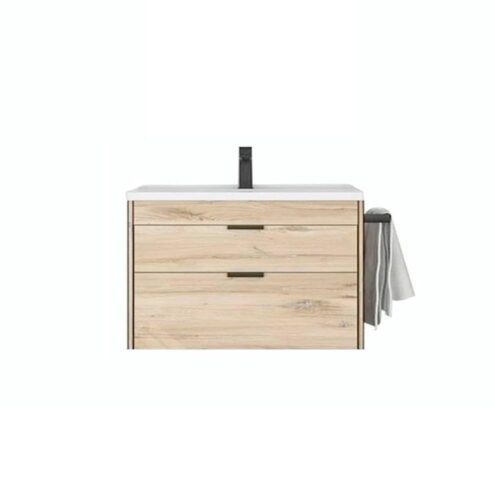 Orka Trio 80 cm Çekmeceli Asma Lavabo Alt Dolabı