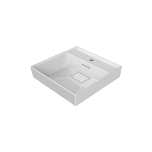 Turkuaz Sharp 48 cm Beyaz Tezgah Üstü Lavabo