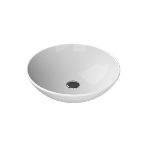 Turkuaz Zero 46 cm Beyaz Çanak Lavabo