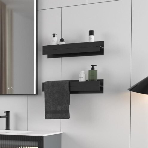 Orka Urban Siyah 50 cm Etajer