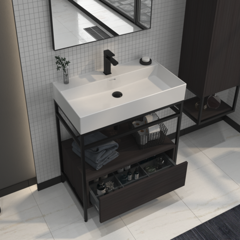 Orka Vegas 60 cm Lavabo Alt Dolabı