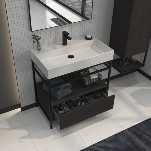 Orka Vegas 80 cm Lavabo Alt Dolabı