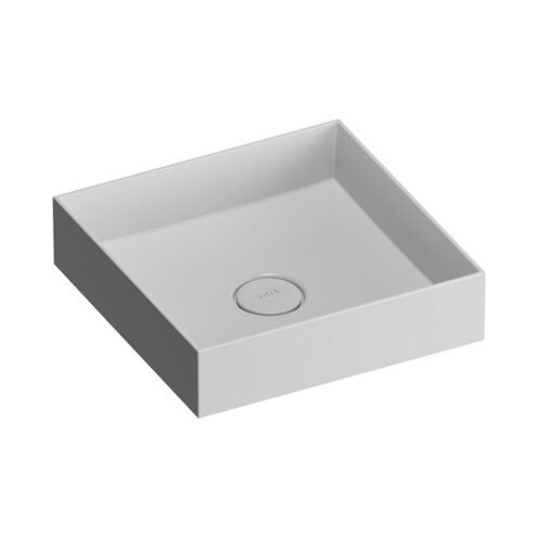 VitrA Memoria 40 cm Beyaz Kare Çanak Lavabo