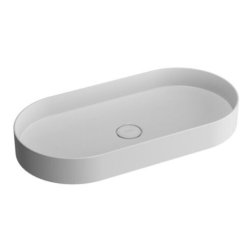 VitrA Memoria 80 cm Beyaz Oval Çanak Lavabo