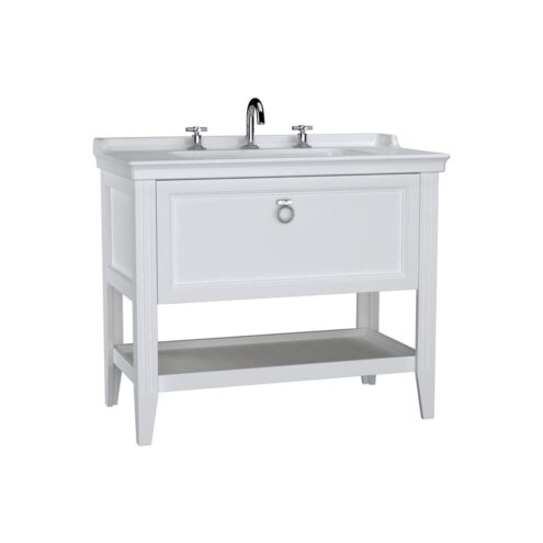 VitrA Valarte 100 cm Mat Beyaz Lavabo Alt Dolabı