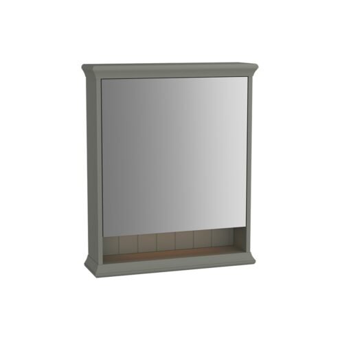 VitrA Valarte 65 cm Mat Gri Ledli Dolaplı Ayna