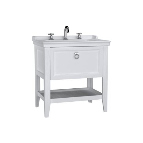 VitrA Valarte 80 cm Mat Beyaz Lavabo Alt Dolabı