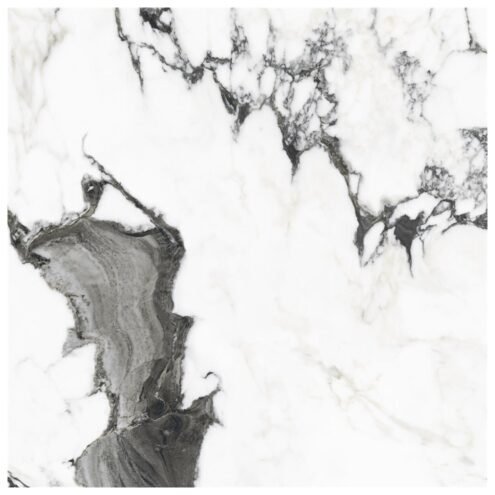 Yurtbay Seramik Panda Marble Beyaz 60x60 cm Sırlı Granit