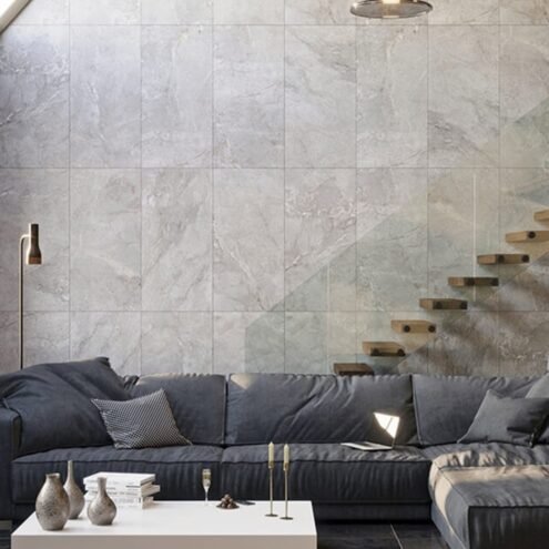 Yurtbay Seramik Manhattan 60x120 cm Gri Sırlı Granit