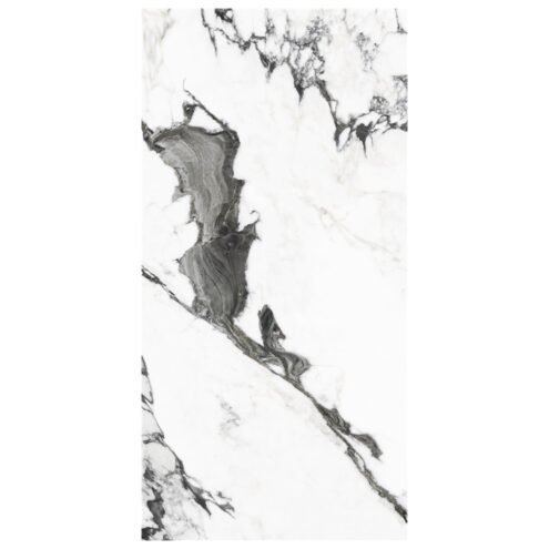 Yurtbay Seramik Panda Marble Beyaz 60x120 cm Sırlı Granit