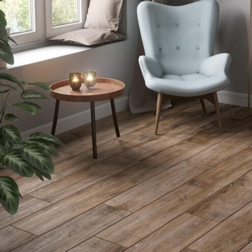 Yurtbay Seramik Ashford 22x85 cm Kahve Sırlı Granit