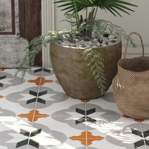 Yurtbay Seramik Avenue Multi Mat 20x20 cm Yer ve Duvar Karosu