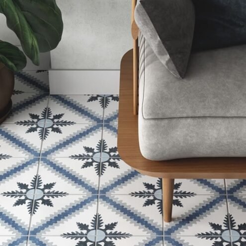 Yurtbay Seramik Garda Multi 20x20 cm Mat Yer ve Duvar Karosu