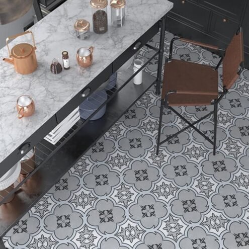 Yurtbay Seramik Dalia Multi 20x20 cm Mat Yer ve Duvar Karosu