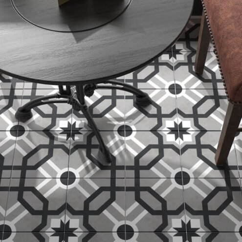 Yurtbay Seramik Duomo Gri 20x20 cm Mat Yer ve Duvar Karosu