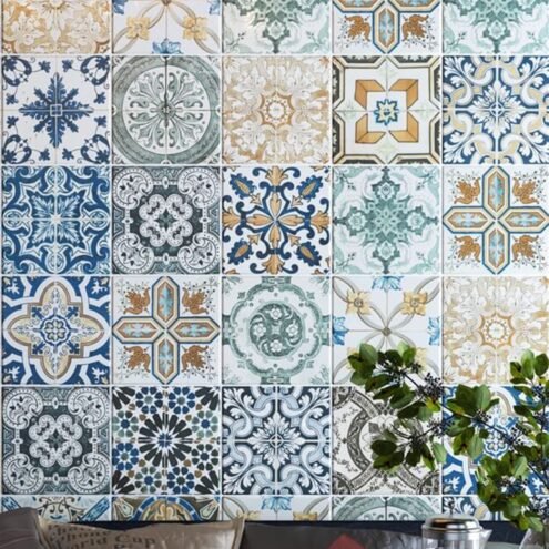 Yurtbay Seramik Nikea Parlak 20x20 cm Yer Karosu