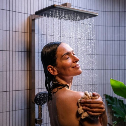 Hansgrohe Raindance Alive Q Bronz Duş Kolonu