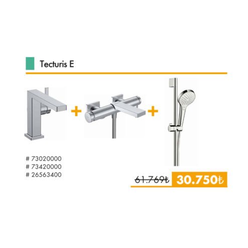 Hansgrohe Tecturis E Batarya Seti