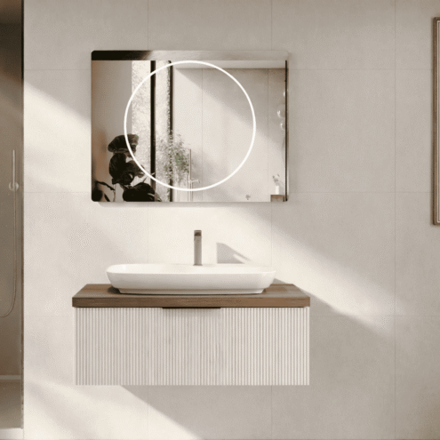 Denko Pixel 100 cm Banyo Dolabı