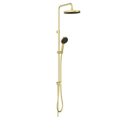 Artema Core Round 250 fırçalı altın duş kolonu A4591825
