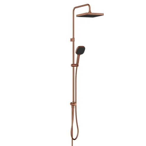 Artema Core Square 250 fırçalı bakır duş kolonu A4591924