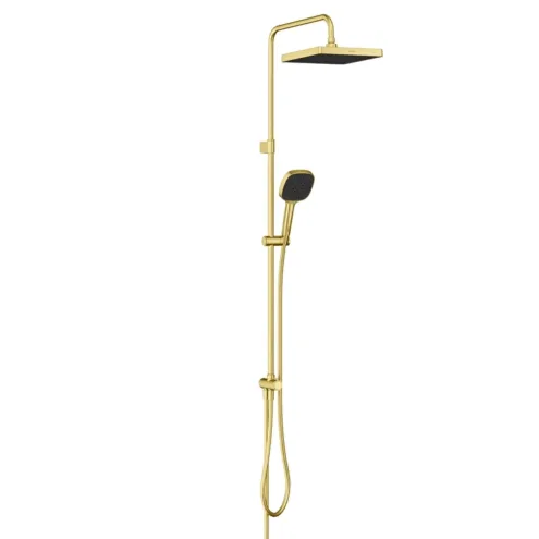 Artema Core Square 250 fırçalı altın duş kolonu A4591925
