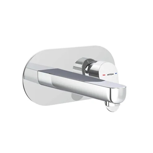 Artema Flow Round krom ankastre lavabo bataryası