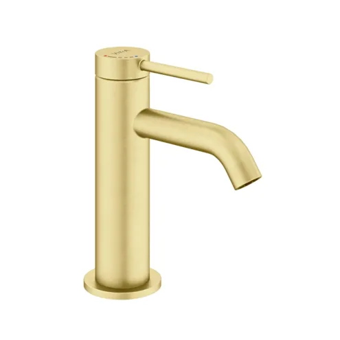 Artema Minimax Round fırçalı altın lavabo bataryası