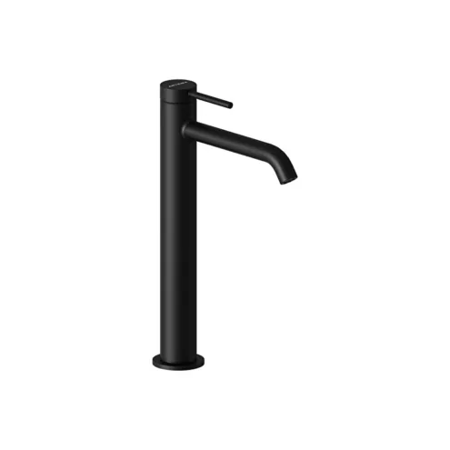 Artema Minimax Round mat siyah çanak lavabo uyumlu lavabo bataryası
