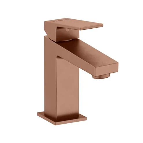 Artema Minimax Square fırçalı bakır lavabo bataryası