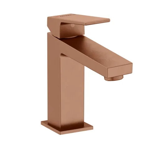 Artema Minimax Square fırçalı bakır yüksek lavabo bataryası