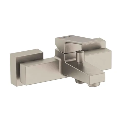 Artema Minimax Square fırçalı nikel banyo bataryası