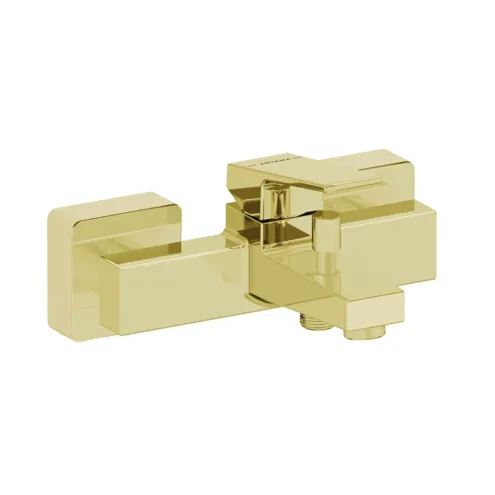 Artema Minimax Square soft altın banyo bataryası