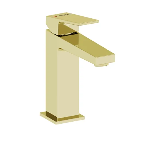 Artema Minimax Square soft altın yüksek lavabo bataryası