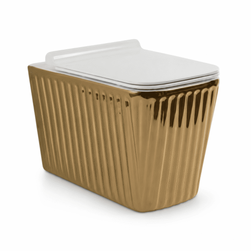 Boden Altın Asma Klozet G1152W