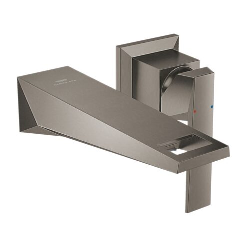Grohe Allure Brilliant Ankastre Tek Kumandalı Lavabo Bataryası Fırçalı Hard Graphite (29402AL0)