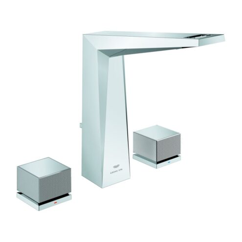 Grohe Allure Brilliant Private Collection 3 Delikli Çift Kumandalı Lavabo Bataryası Krom (20670000)