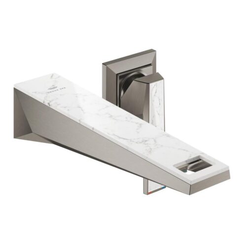 Grohe Allure Brilliant Private Collection Ankastre Tek Kumandalı Lavabo Bataryası Fırçalı Hard Graphite (29519AL0)