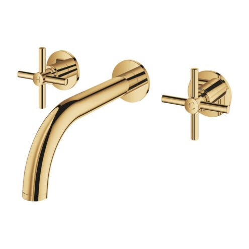 Grohe Atrio New Classic 3 Delikli Lavabo Bataryası Cool Sunrise (20661GL0)
