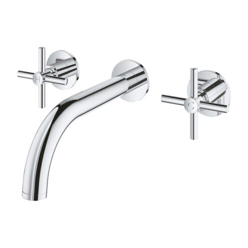 Grohe Atrio New Classic 3 Delikli Lavabo Bataryası Krom (20661000)