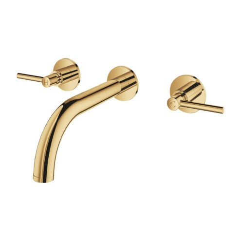 Grohe Atrio New Classic Ankastre 3 Delikli Çift Kumandalı Lavabo Bataryası Cool Sunrise