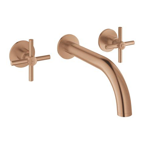 Grohe Atrio New Classic Ankastre Lavabo Bataryası Fırçalı Warm Sunset (20661DL0)