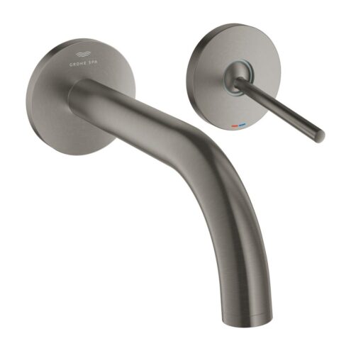 Grohe Atrio New Classic Ankastre Tek Kumandalı Lavabo Bataryası Fırçalı Hard Graphite (29410AL0)