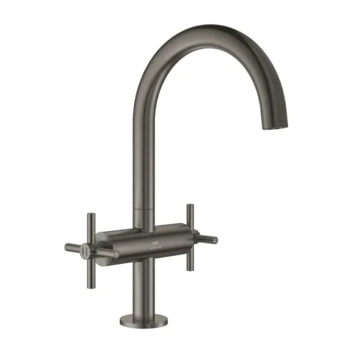 Grohe Atrio New Classic Lavabo Bataryası Fırçalı Hard Graphite (21144AL0)