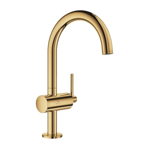 Grohe Atrio New Classic Tek Kumandalı Lavabo Bataryası L Boy Cool Sunrise