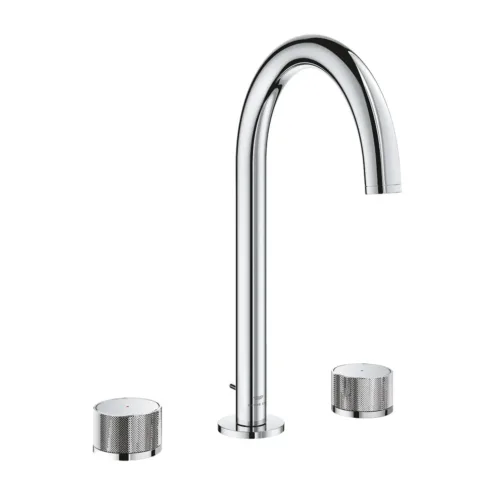 GROHE Atrio Private Collection 3 delikli çift kumandalı lavabo bataryası, krom, 20595000