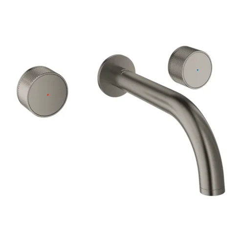 GROHE Atrio Private Collection 3 delikli lavabo bataryası, fırçalı Hard Graphite, 20589AL0